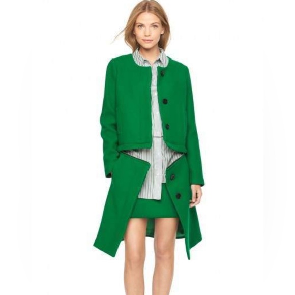 Milly Doubleface Wool Yevette Coat size Petite - Picture 1 of 5